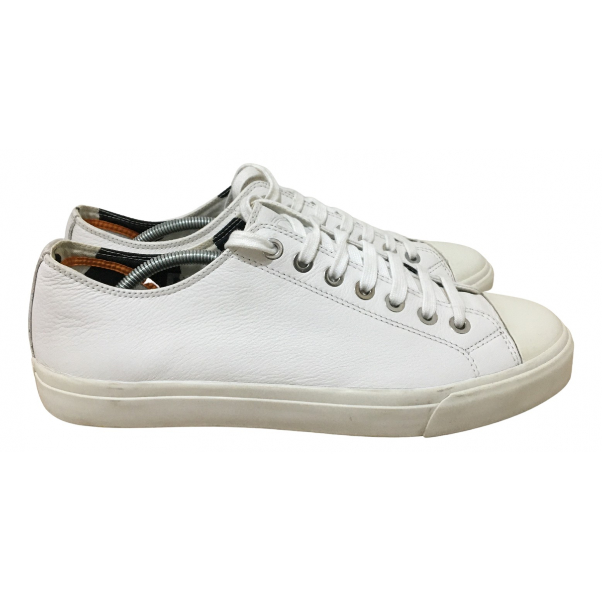 Leather low trainers Paul Smith White 